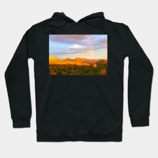 A Rainbow in Sedona Hoodie